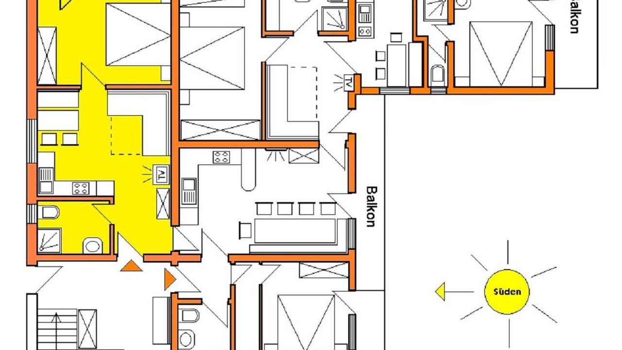 FW 2 Pers I Grundriss FW 2 Pers I Grundriss